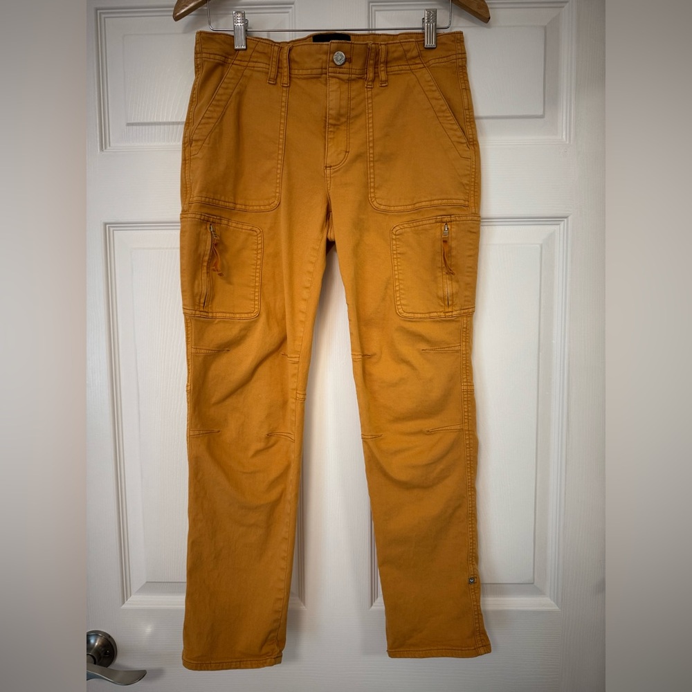 WHBM Women’s Mustard Cargo Pants